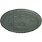 Ekena Millwork Richmond Ceiling Medallion (Fits Canopies up to 2 5/8"), 18"OD x 1 3/8"P, Cloud Burst Crackle CM18RICBC - alternate 3